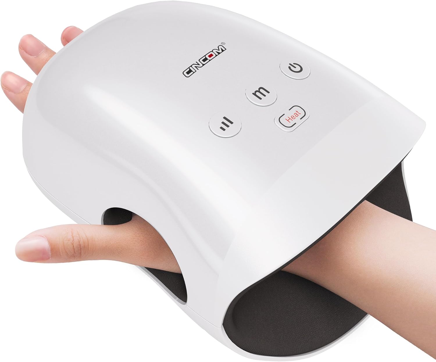 CINCOM Hand Massager - Cordless Hand Massager with Heat