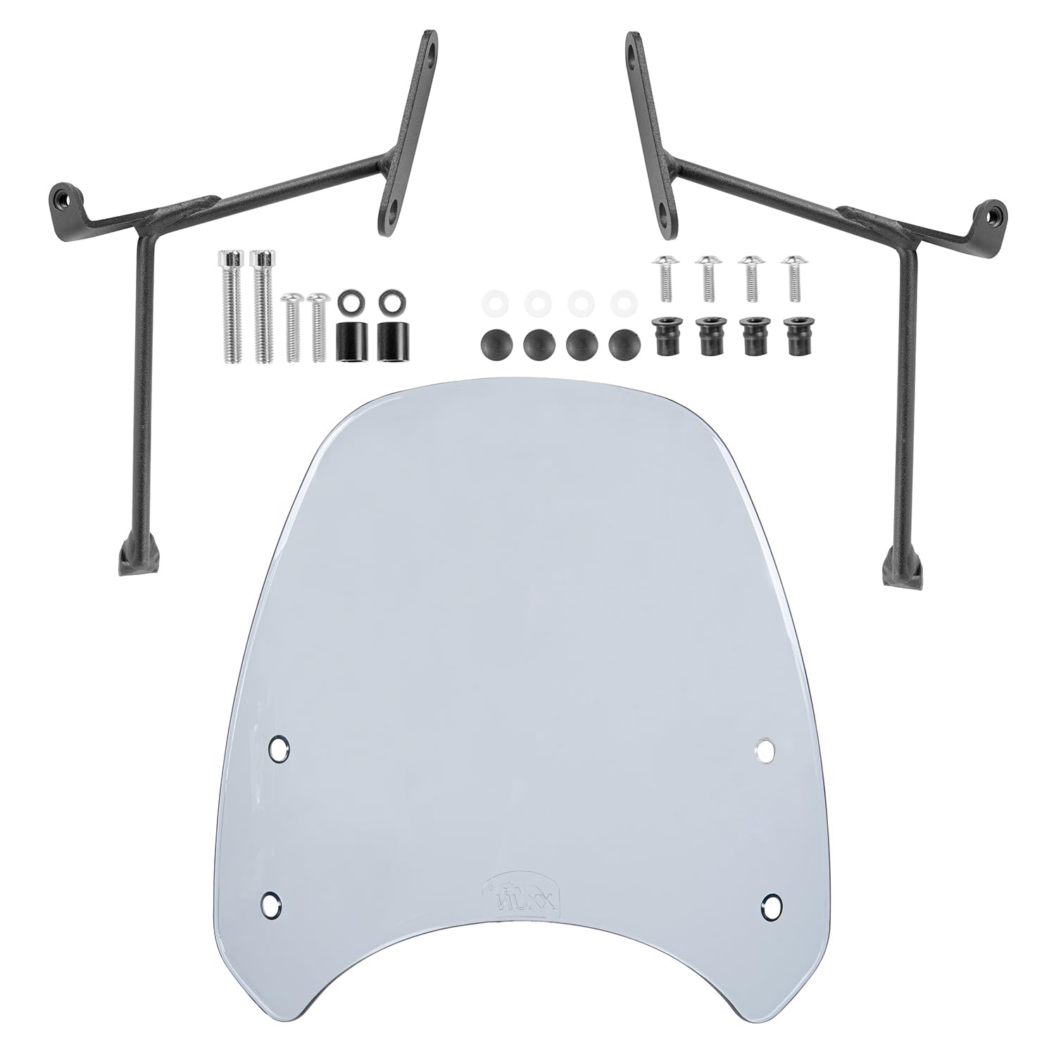 Deflector Viento Parabrisas Carenado Delantero Motocicleta Compatible con CL300 2023 CL500 2023 2024 CL 300 500 Lunas y Deflectores de Viento Moto Protector Pare-brise Visor (Humo Gris)