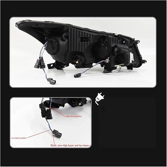 Headlight Assembly For Accord 8Th 2008-2012 Upgrade Modified To New Drl Dynamic Turn Signal Led Headlight Car Headlamp