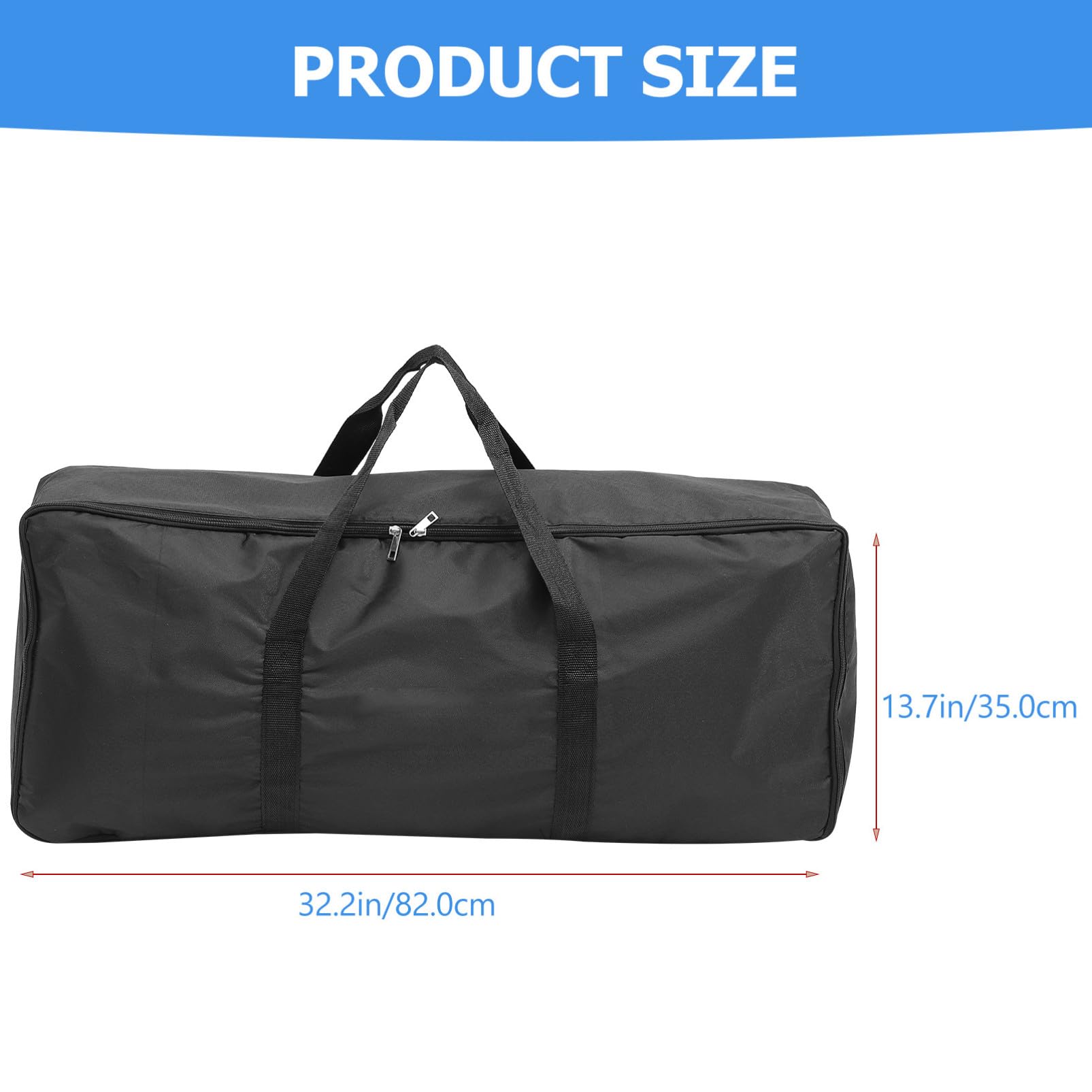 Borsa Porta Attrezzi Barbecue in Oxford Resistente, Leggera e Portatile