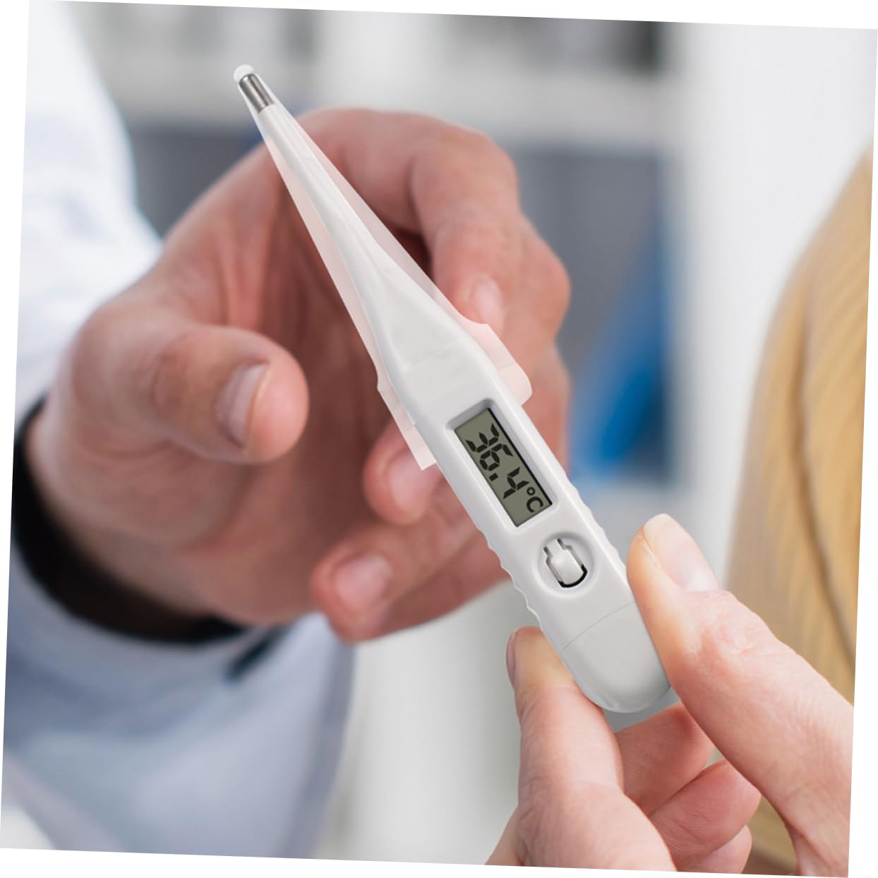 Beavorty 500 Stck. Thermometer Abdeckungen für Haustiere Schutzhüllen für Digitale Temperaturmessung Geeignet für Katzen Hunde Kaninchen und