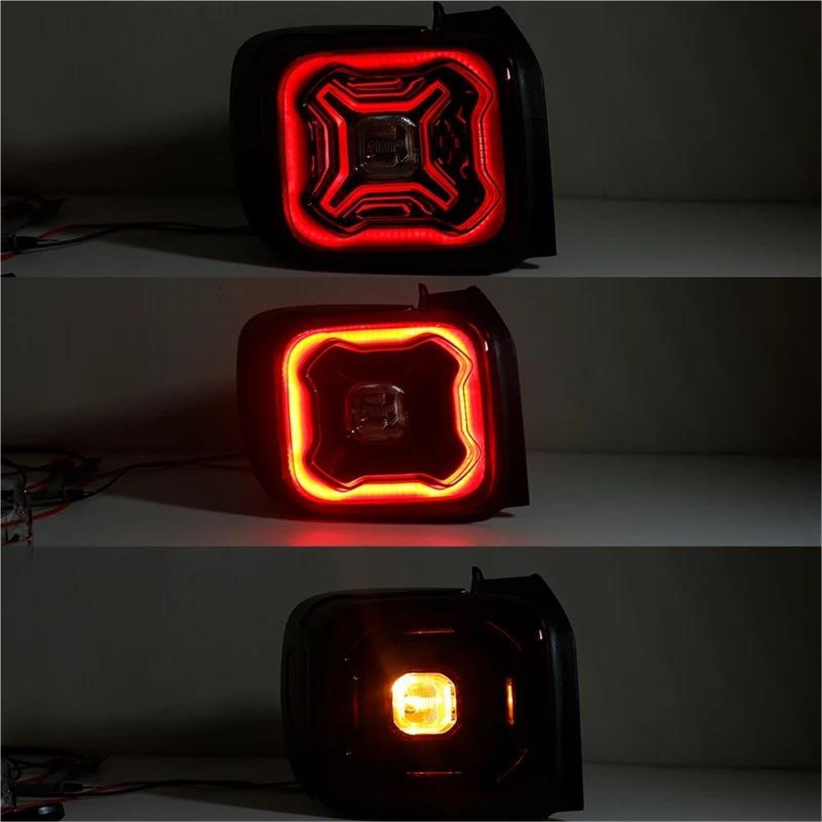 Para Jeep Para Renegade 2019-2021 LED Luz Trasera Parachoques Coche