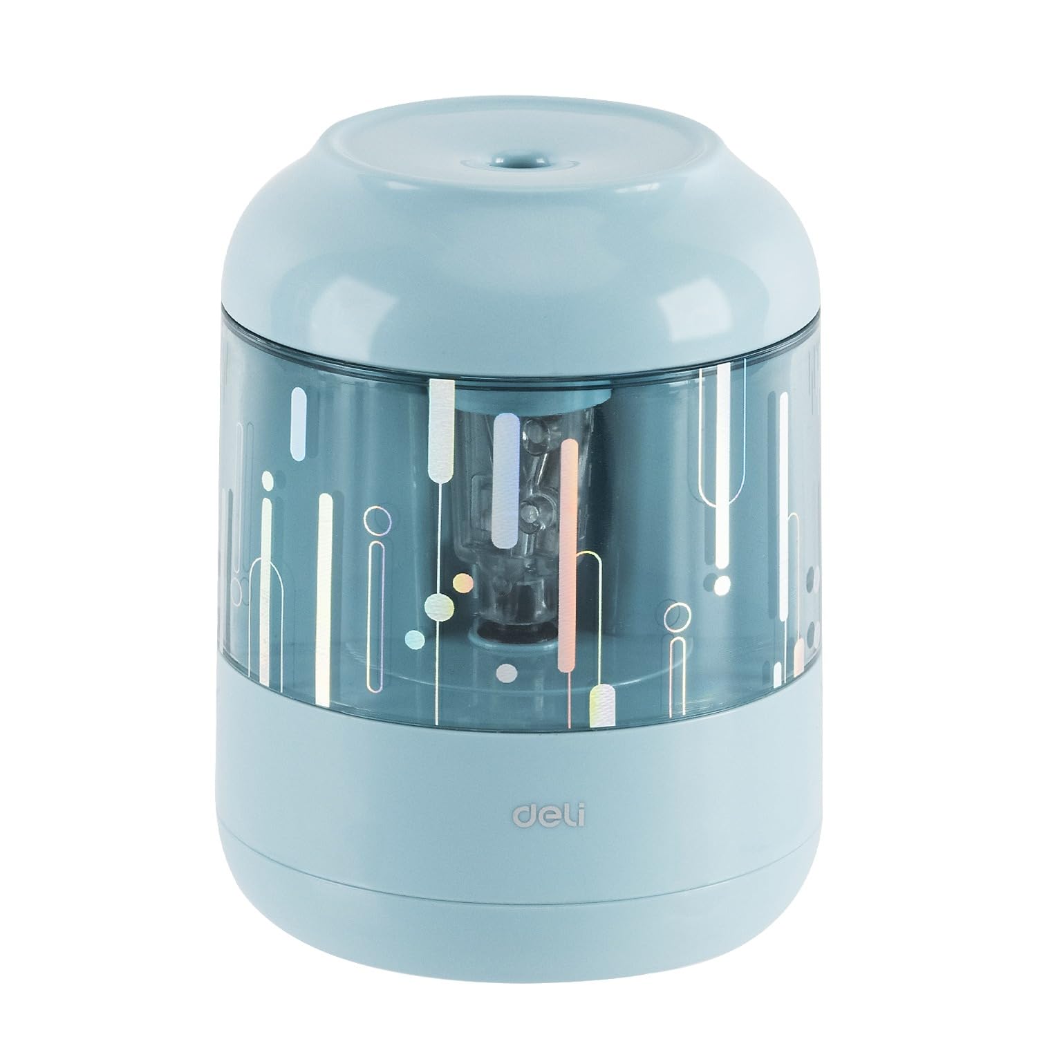 Deli Electric Pencil Sharpener, Blue