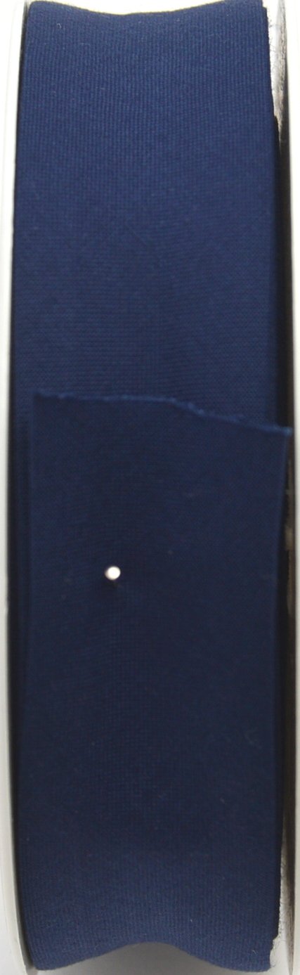 Inastri Baumwoll-Schrägband 25/5/5 Mm – Farbe Malibu Blau, 3 Meter Lang