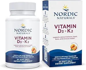 Nordic Naturals D3 + K2 Softgels