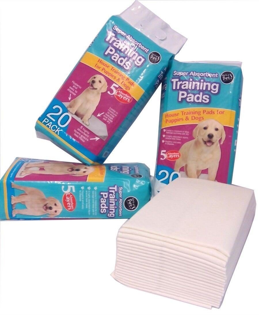 Nigma New 60 Super Absorbent Training House Pads Puppies Dog Puppy Toilet Wee 60X45cm