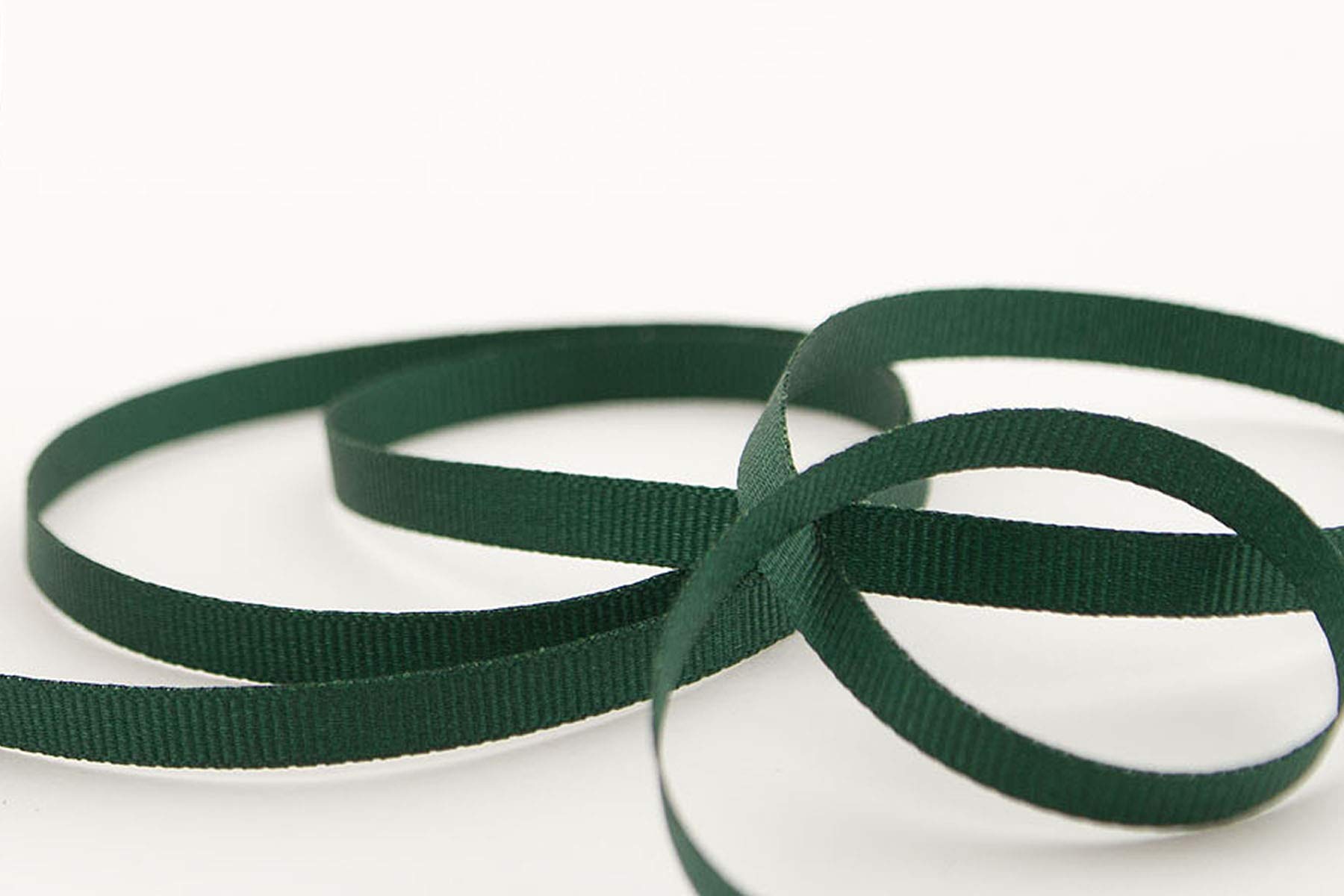 Berisfords 41025 20 m x 6 mm Polyester Grosgrain Ribbon, Forest, 6mm - Image 3