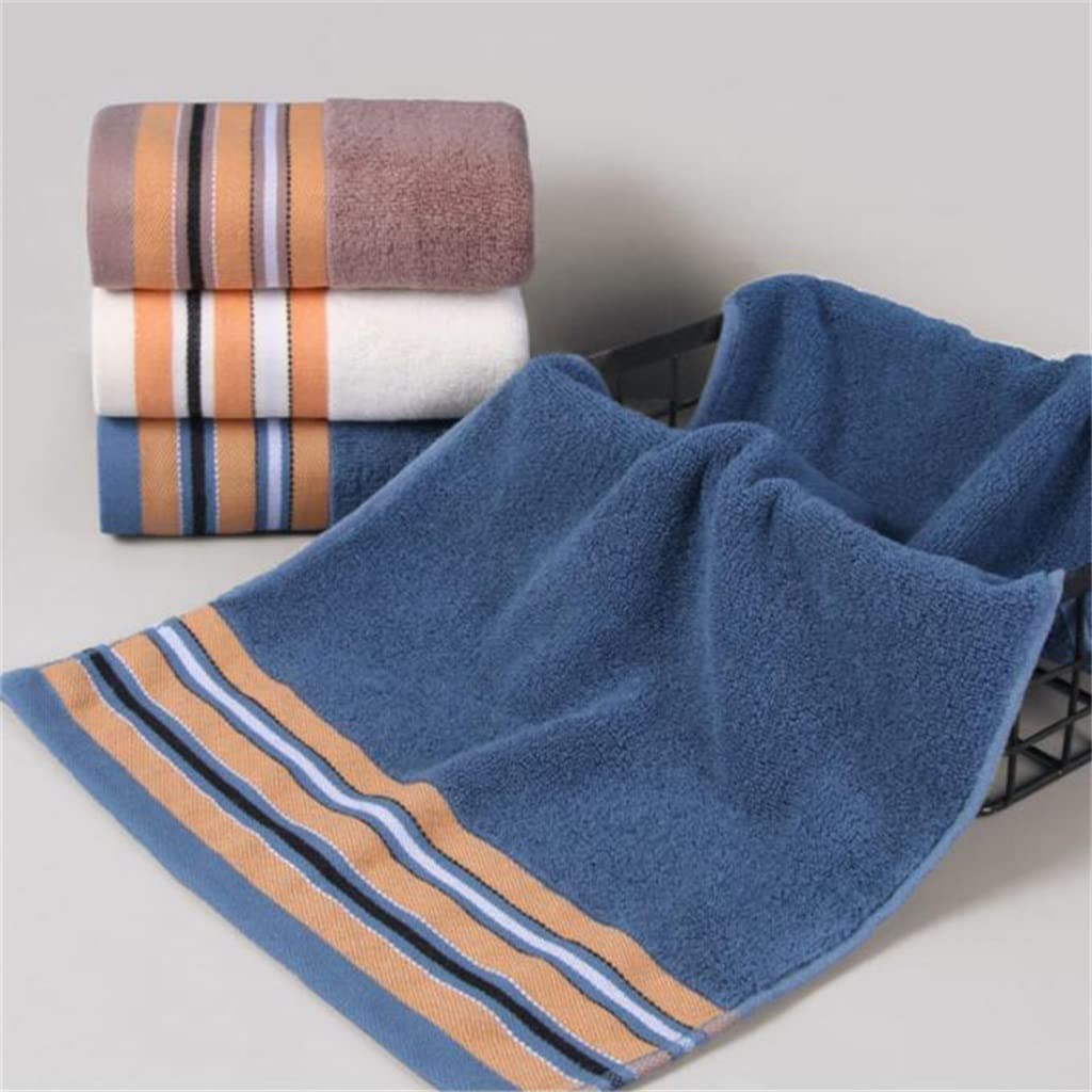 Toalla de algodón para Lavar la Cara en el hogar, absorción de Agua, Pareja Femenina, toallita de baño, Cabello, Toalla Facial para Adultos (4ps 71x34cm)