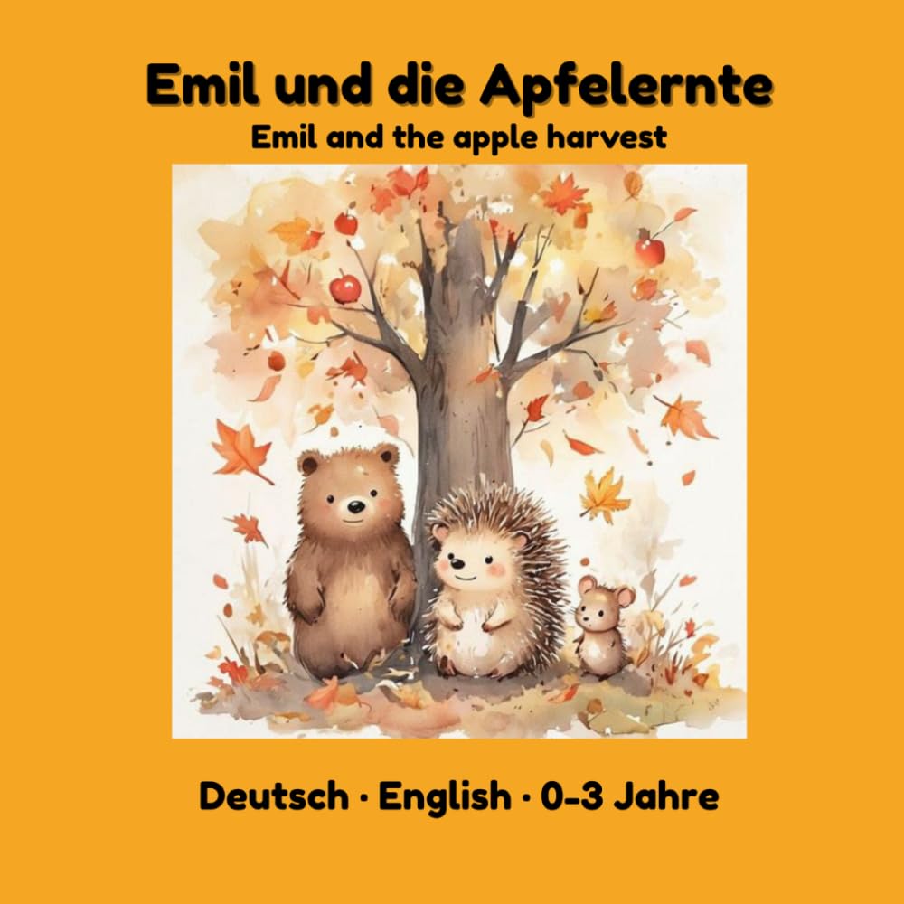Emil und die Apfelernte / Emil and the Apple Harvest: Ein zweisprachiges Bilderbuch für Kinder - Deutsch / Englisch | A Bilingual Picture for Children - German / English