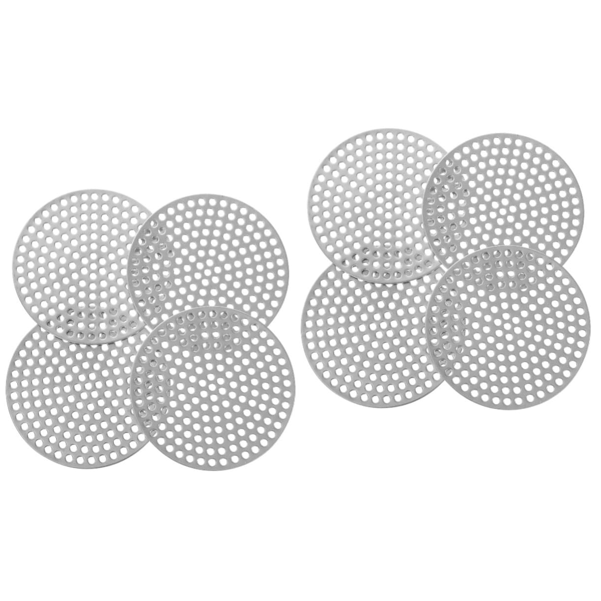 Hemobllo 8pezzi Coperchi Per Scarico Inossidabile Filtri Per e Doccia Design Antiodore Facile Usare Per e