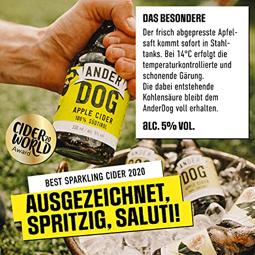 ANDERDOG APPLE CIDER – 100% Südtirol. 100% glutenfrei. I 6x 0,33l alc. 5% vol. - Image 5