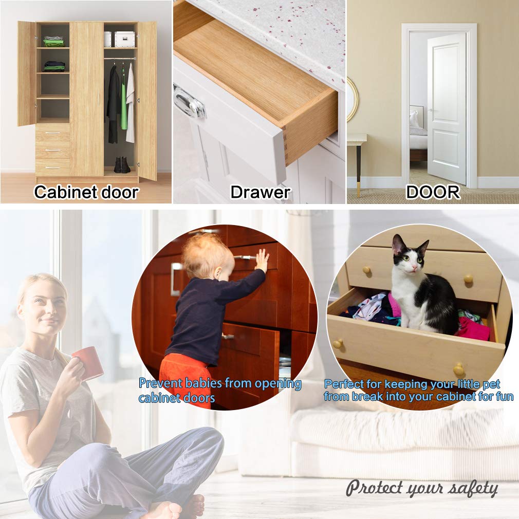 10/20 Pz CHIUSURA MAGNETICA Heavy Duty 6 Kg Armadio Porta - Foto 3