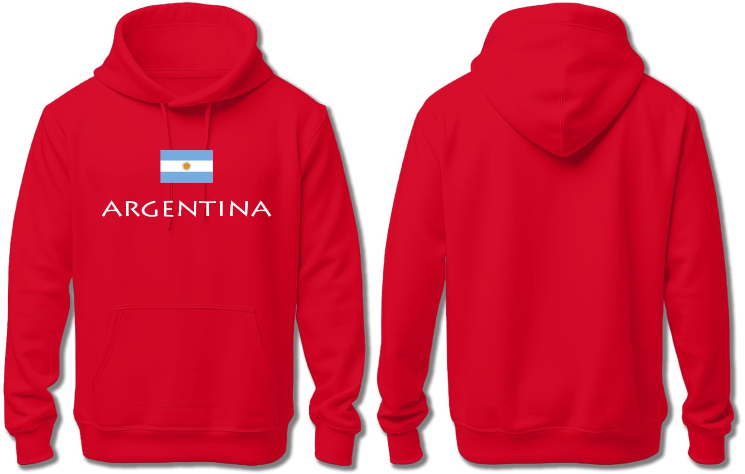 Ay Cabron™ Argentina With Flag | Argentinian National International Day Celebration Flag Hoodie For Kids
