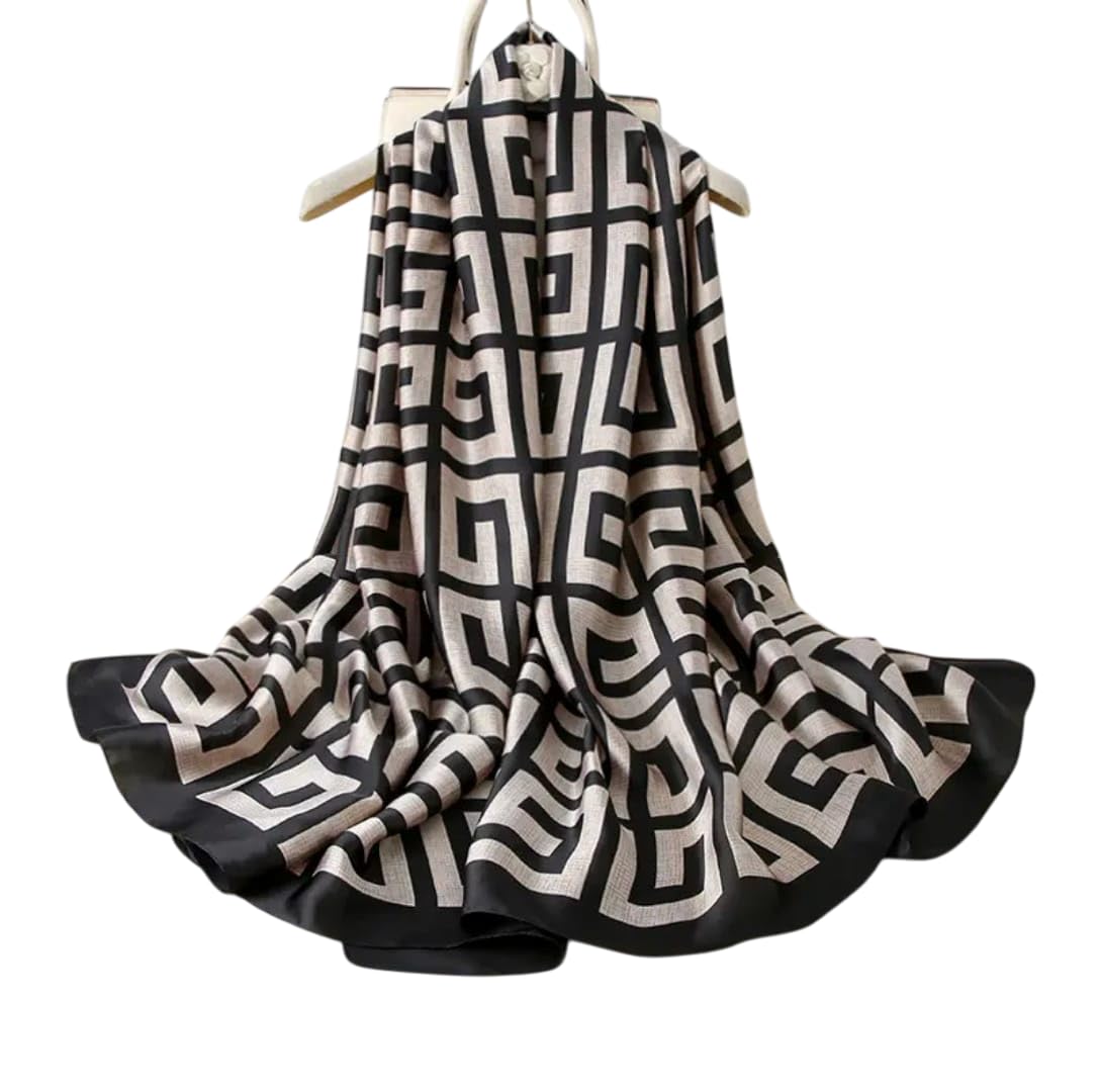 Silk Stoles For Women Stylish Latest, Scarf for ladies & Girls, Head Neck Scarves, duppatta for girls-image-39