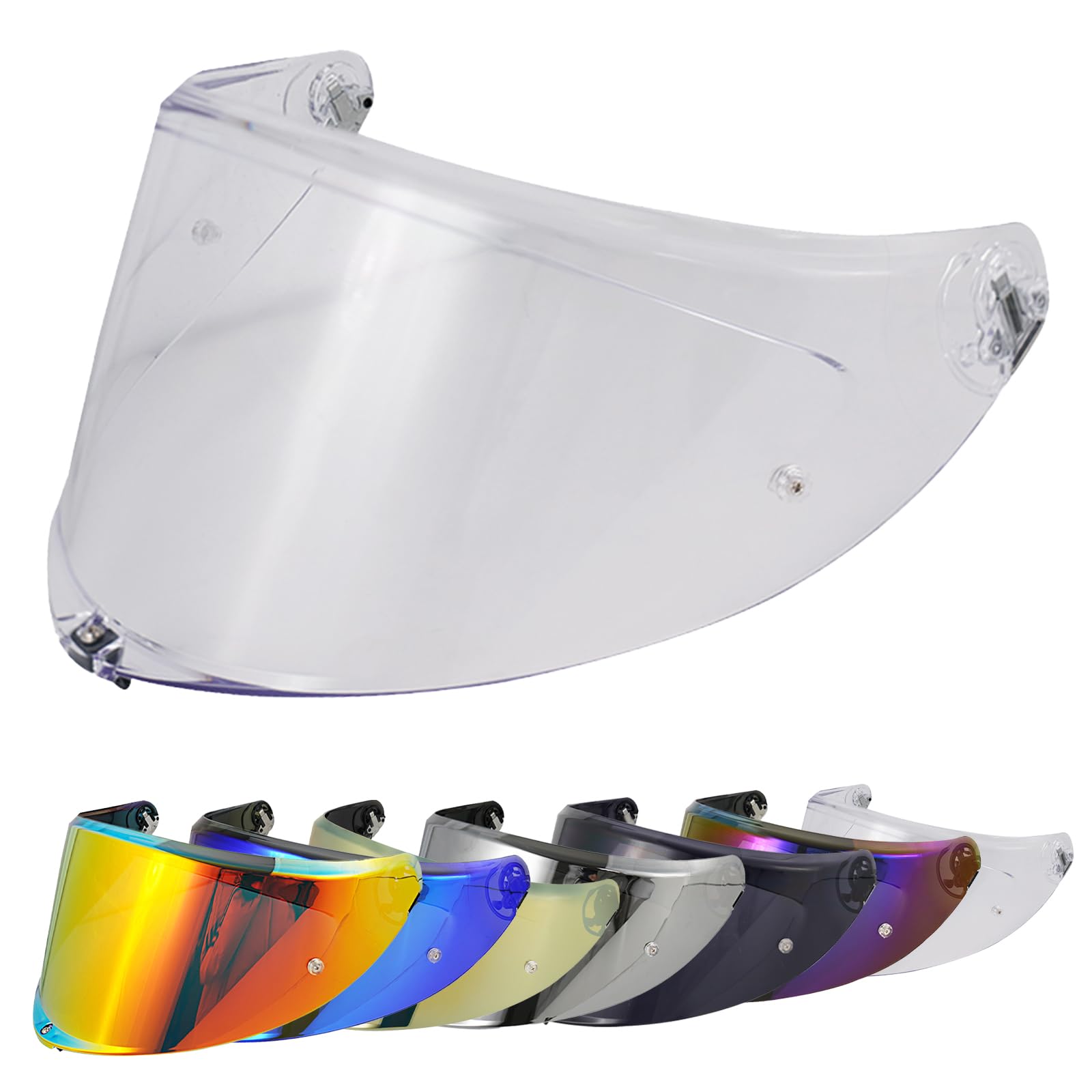 Visière de rechange pour casque K6 et écran moto K6s transparent - 8