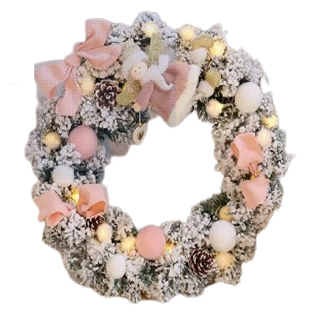 Couronnes artisanales de Noël et guirlande florale haut de gamme