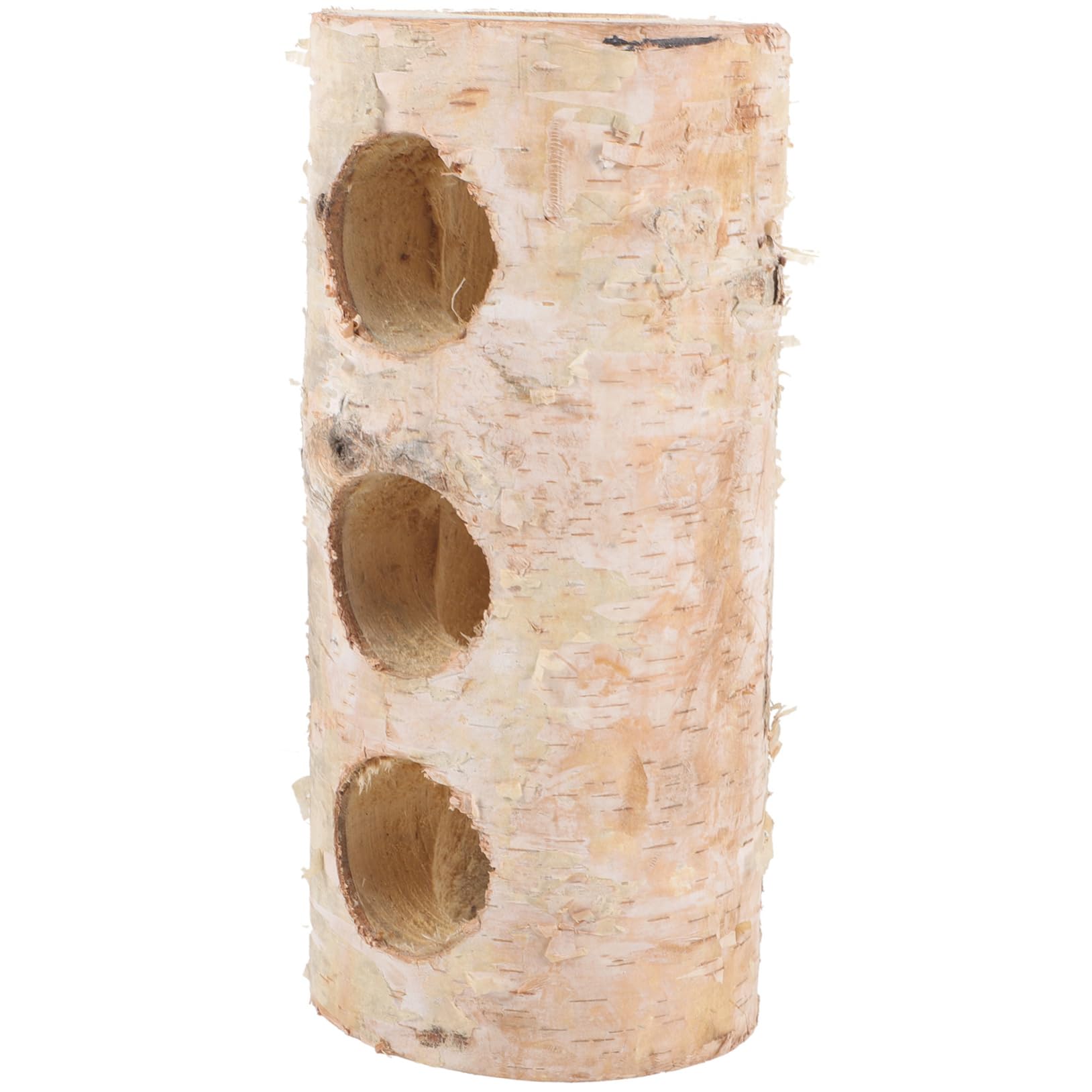Yardwe Hamstertunnel für Kleine Haustiere Stabiles und Verarbeitetes Hamsterspielzeug als Versteck und Höhle im Käfig Beige