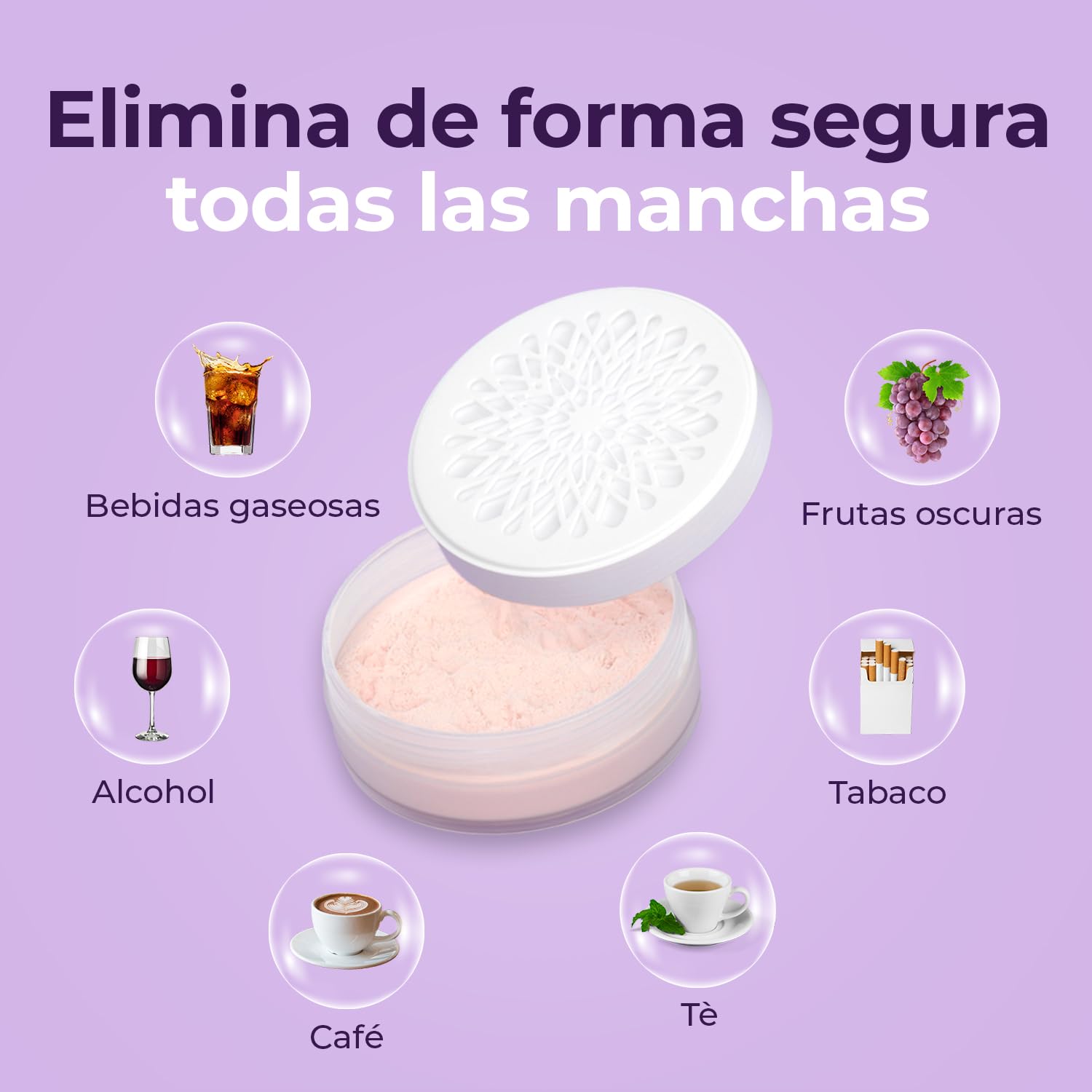 Onlysmile polvo de blanqueamiento dental para dientes blancos | Blanqueador dental professional con efecto visible | Blanquear los dientes seguro - limpieza cosmética de los dientes | Teeth Whitening | Ganador del Test 2025, Fabricado en Alemania, contra