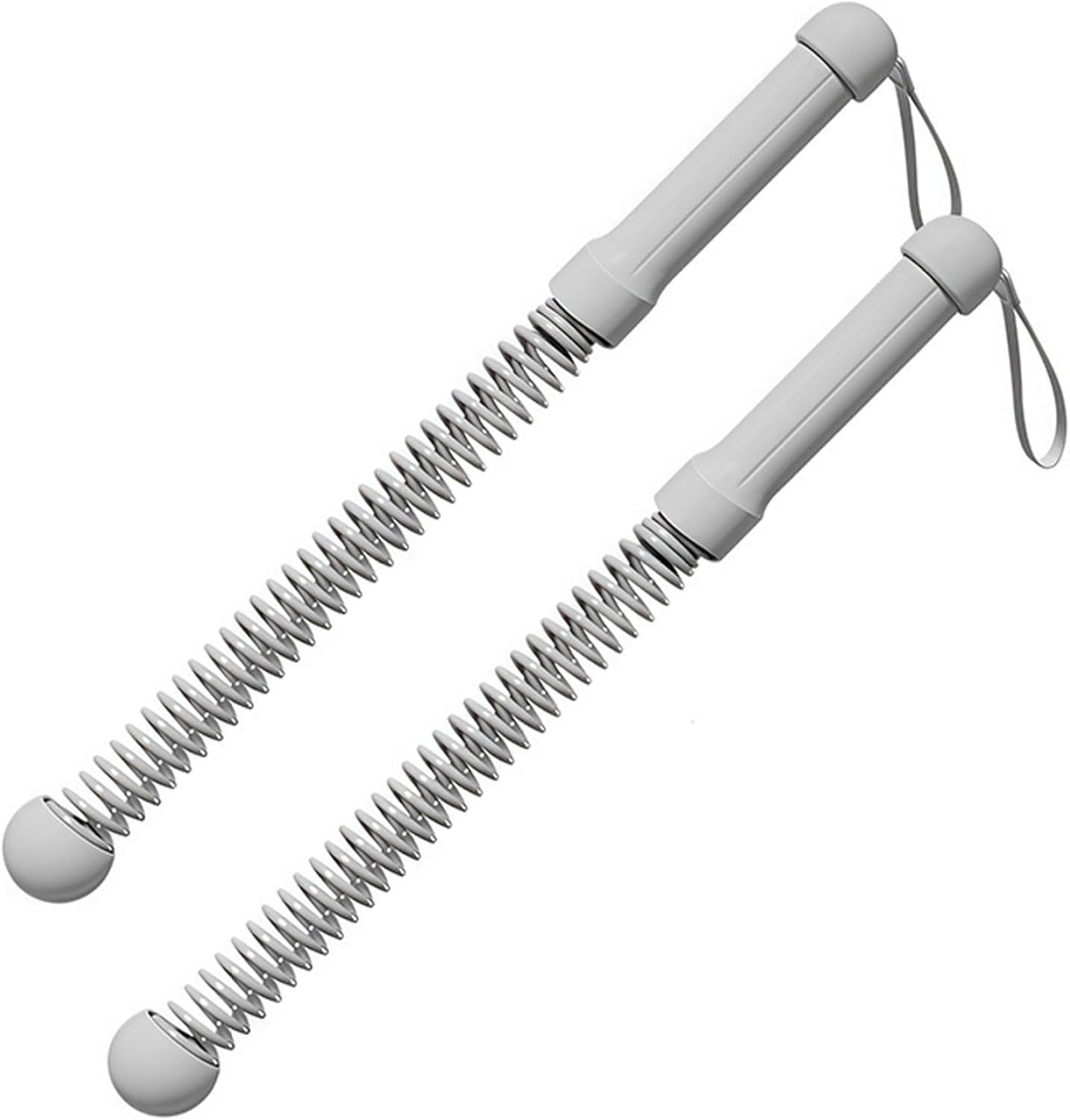 Ropeless Battle Ropes, 2 Pcs Battle Ropes for Home Workout with Adjustable Weights for Home Gym, Efficient Full-Body Workout, Grey