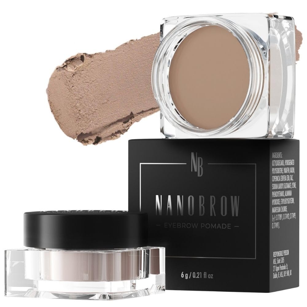 Nanobrow Eyebrow Pomade - Waterproof Brow Pomade (Light Brown)