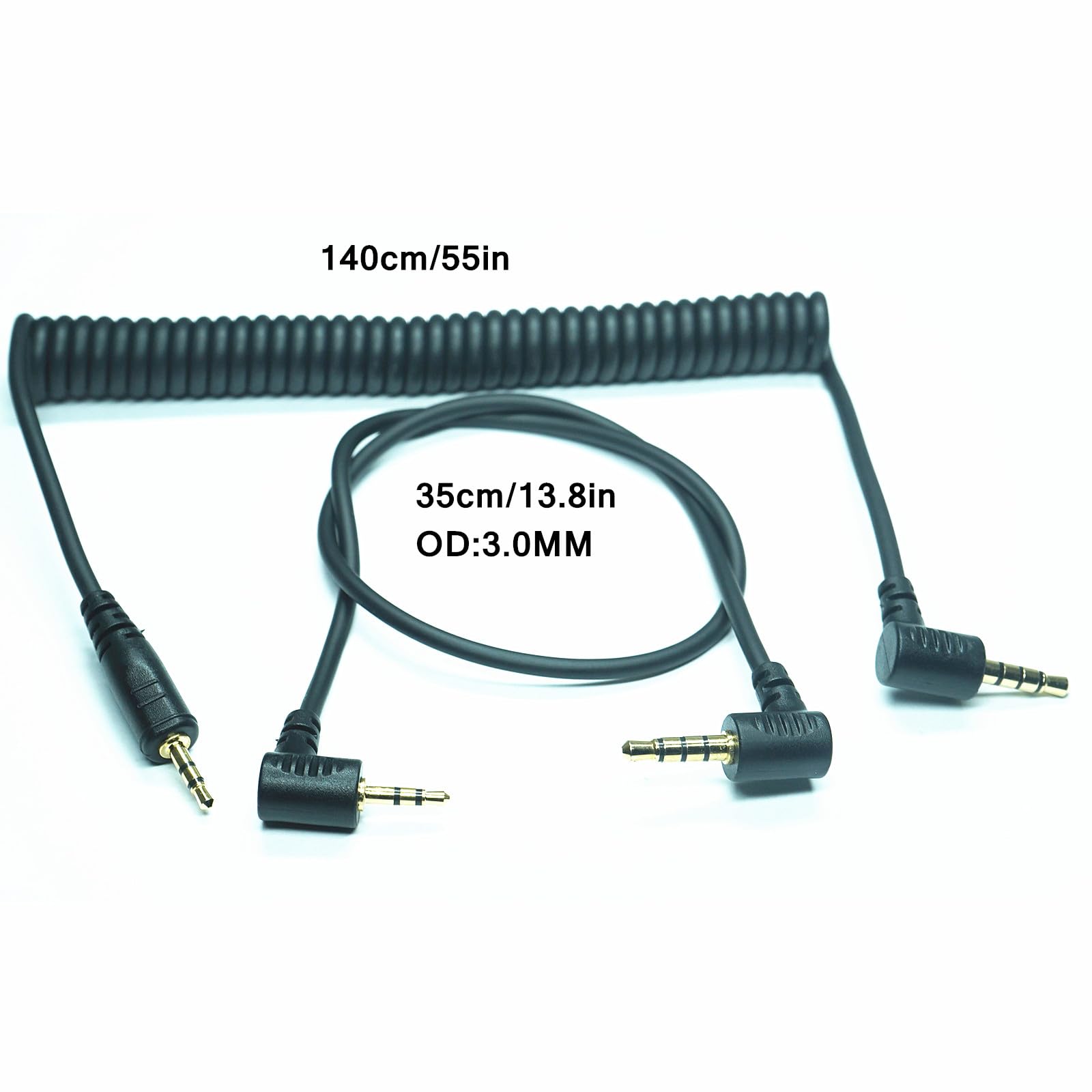 3,5 MM-SL2 (TRRS3.5) do kabla zwalniającego migawkę aparatu Leica jest odpowiedni do kabli SL2/SL2S/SL3/SL3S, funkcja ustawiania ostrości i robienia zdjęć (3,5 mm-SL2 2 szt.)