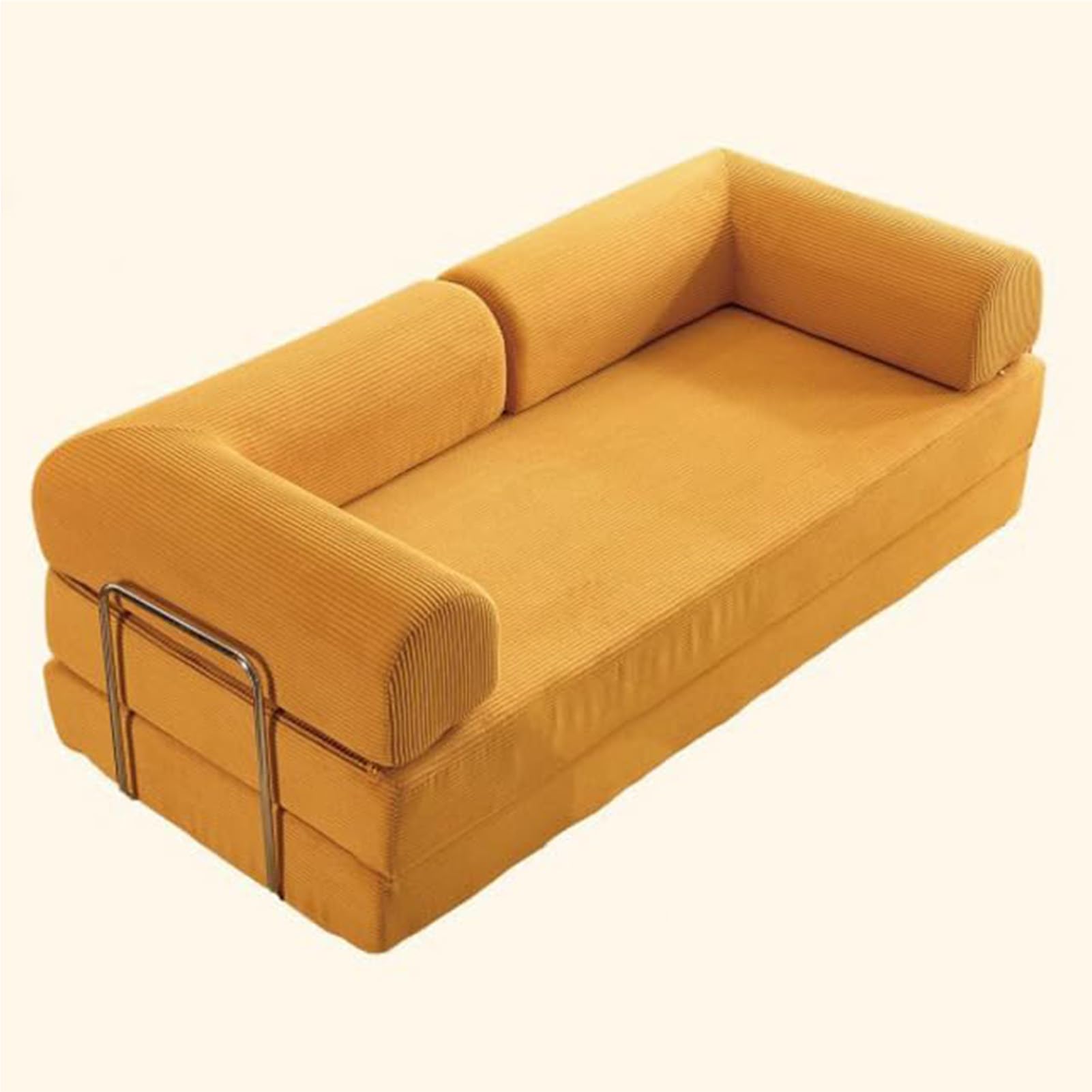 Sofá cama plegable convertible en sillón cama con almohada, Out Comfy Lounge multifuncional de espuma viscoelástica con reposabrazos, para el hogar, dormitorio, oficina, sofás cama largos, 004, W