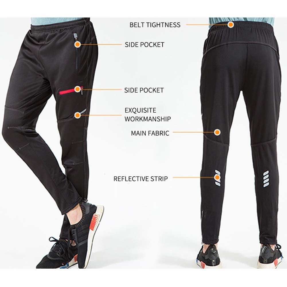 Fahrradhose Radsporthose Damen Winter Winddicht Thermo Lange Reithose MTB Hose Jogginghose Outdoor Sporthose Für Outdoor Aktivitäten
