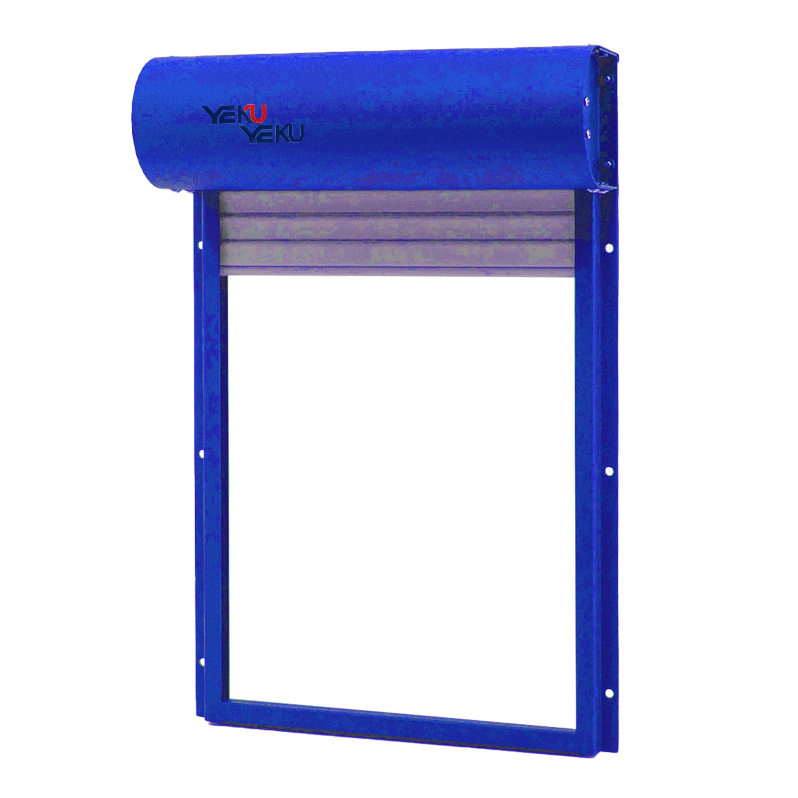 Porta Automatica per pollaio, Porta Automatica per polli con Controllo Timer, Controllo Manuale e Controllo Solare, Porta per pollaio, apriporta per polli per Fattoria, Giardino, Patio (Blu)