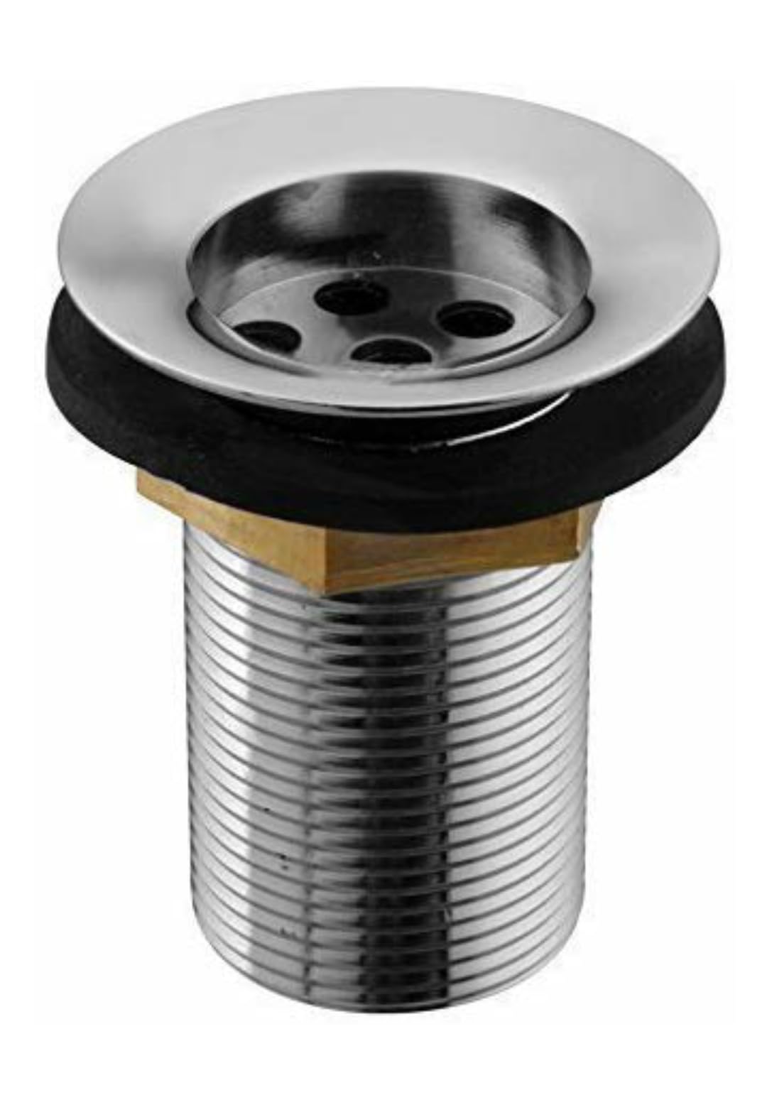 hydur Stainless Steel Waste Coupling, for Waste Basin (Color - Silver) (Pack of 1)