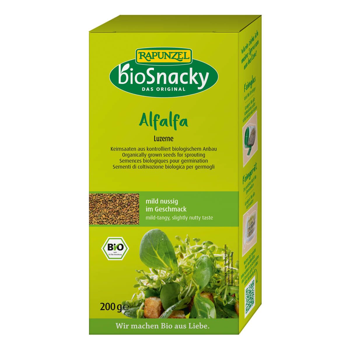Rapunzel Alfalfa Luzerne bioSnacky (1 x 200 gr)+