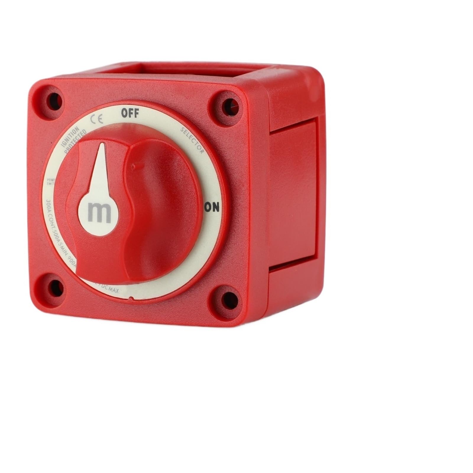 Miniinterruptor de desconexión del aislador de batería, 2 posiciones, encendido y apagado