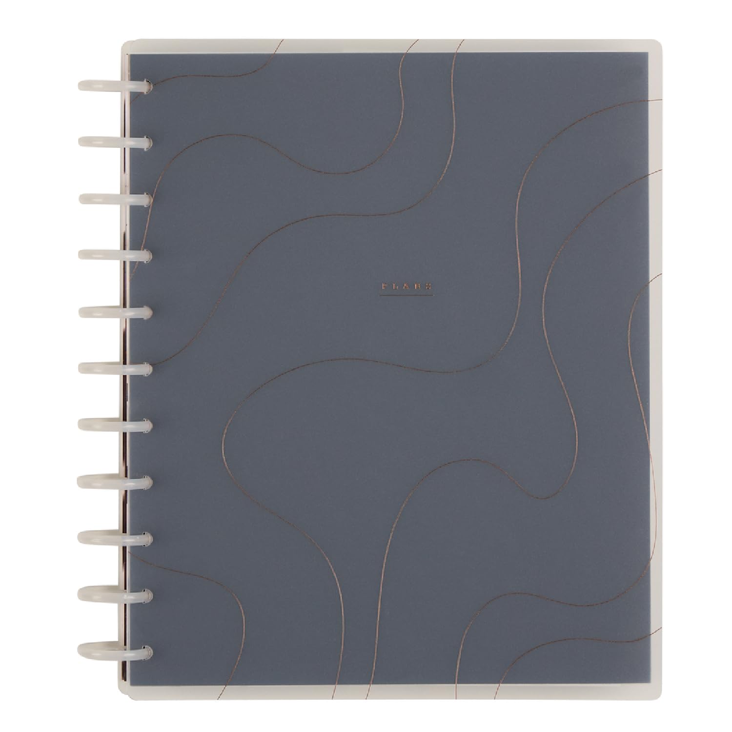 Happy Planner Disc-Bound Academic Planner July 2025 - June 2026 Daily, Weekly and Monthly - 3 Bonus Months, Big Size, 8.5” x 11”, Horizontal Layout,