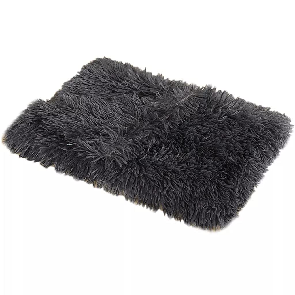 ATHUAH Manta Suave y cálida para Perros y Gatos, Colchoneta para Dormir para Mascotas, colchón, Mantas Suaves para Perros y Gatos pequeños, medianos y Grandes (Color: Color 1, Tamaño: 78x54cm)