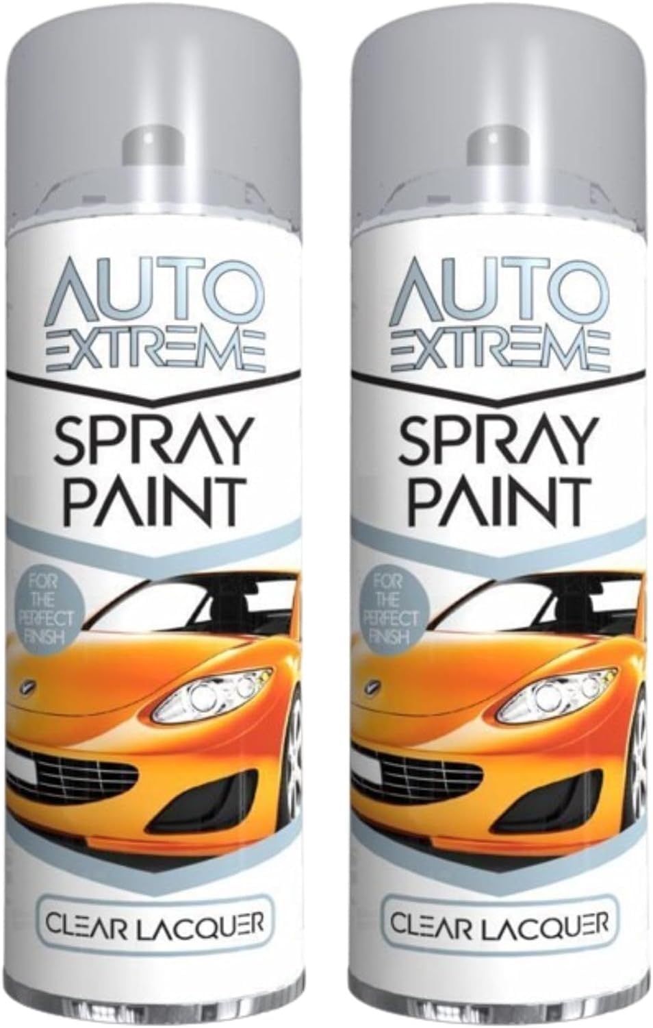 SDMAX All Purpose Clear Lacquer Spray Paint, Suitable for Wood, Metal, Plastic, and, Glass Surface, Fast Drying, Easy Application, Interior and Exterior Usage, 250ML (2 Pcs)
