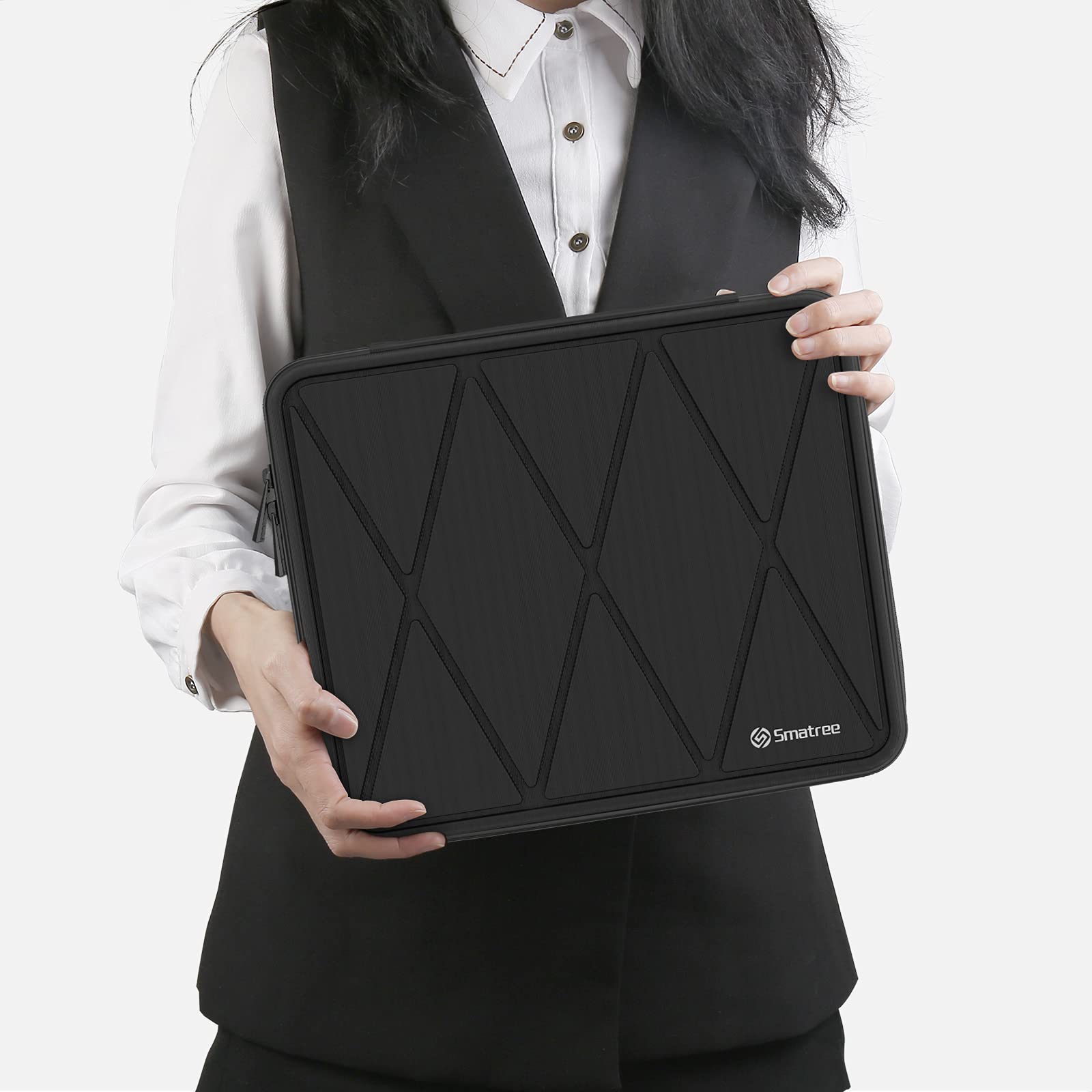 Smatree Twarde etui do iPada Air 27.7 cm 2022 z torbą do przenoszenia kompatybilne z iPadem Pro 27.9 cm 2021 / iPad Air 27.7 cm / 26.7 cm/iPad 25.9 cm / 27.9 cm Samsung Galaxy Tab S7 / Surface Go 3 -