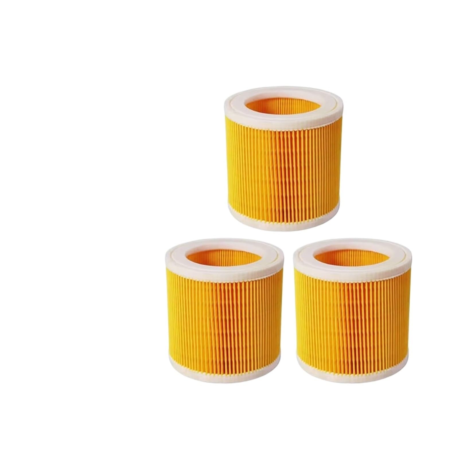 EEZII HEPA Filter，Compatible For Karcher，WD/WD2/WD3/WD1/MV3/MV2 Vacuum Cleaners Parts WD2250/WD3.200/WD3.300/A2004/A2054/A2204/A2656 Accessories(SET6)