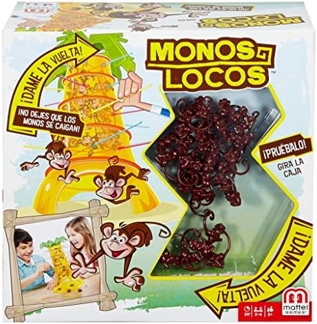 Mattel Games Monos Locos, juegos de mesa