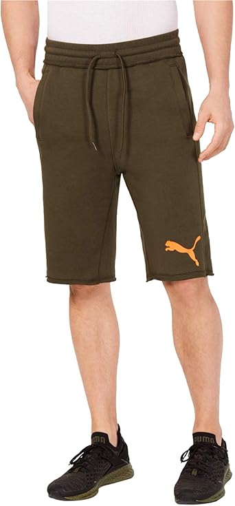 Pantalón corto para hombre Puma Rebel Woven Shorts de color negro