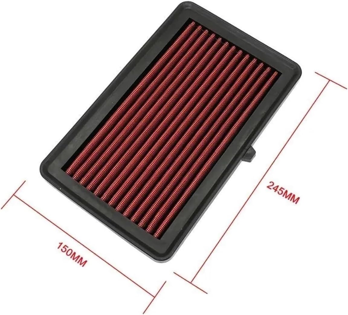 Replacement Air Filter Fit for 2.0L Cold Intake Washable Reusable
