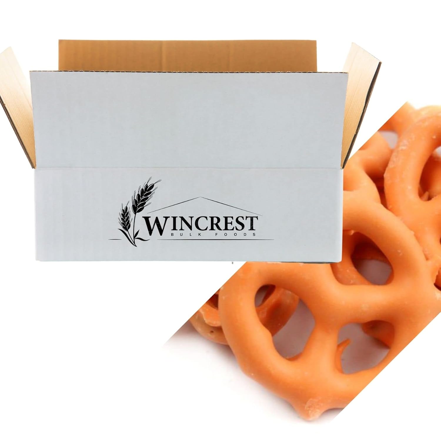 WinCrest Raspberry Yogurt Pretzels - 3 Lb Case