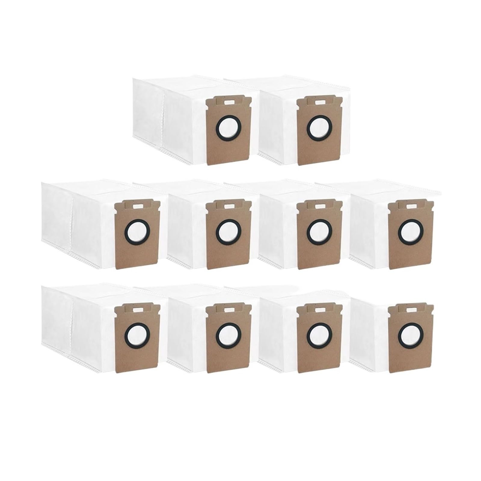 Mwmyquext 10Pcs Compatible For Roborock H60 Hub Ultra. Vacuum Cleaner Dust Bag Accessory(10Pcs)