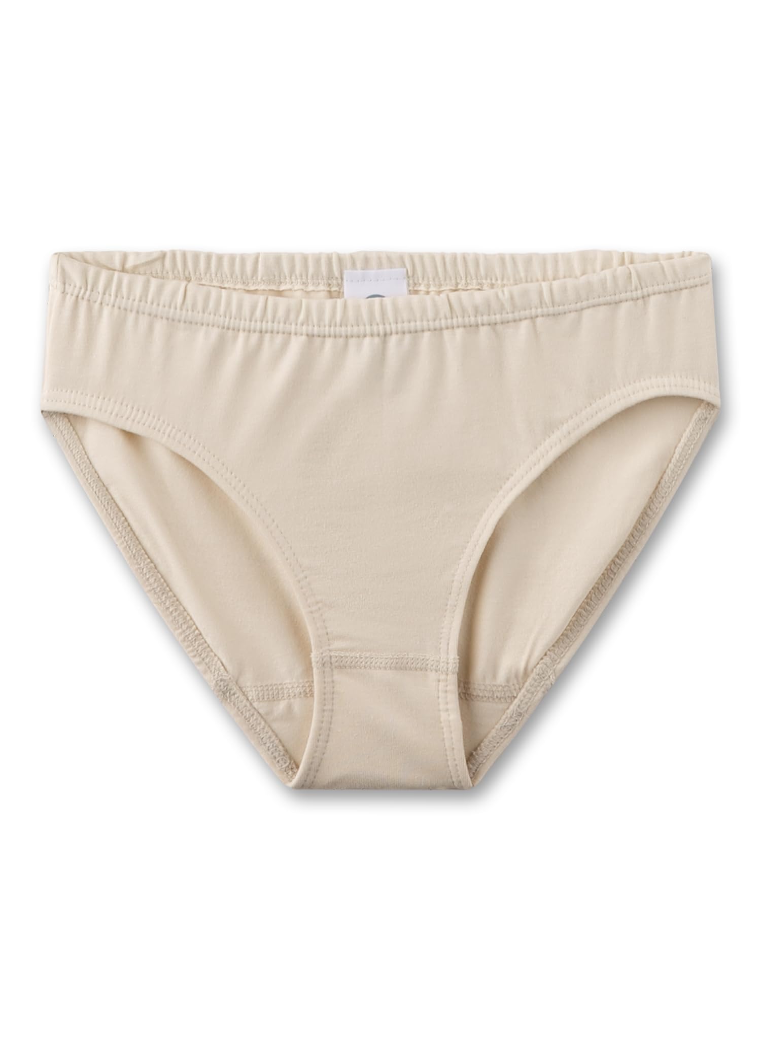 Sanetta Mädchen-Rioslip (Dreierpack) beige & grau Leo-Print | Hochwertige und nachhaltige Unterhose für Mädchen aus Baumwoll-Mix. Inhalt: 3er Set Unterwäsche für Mädchen