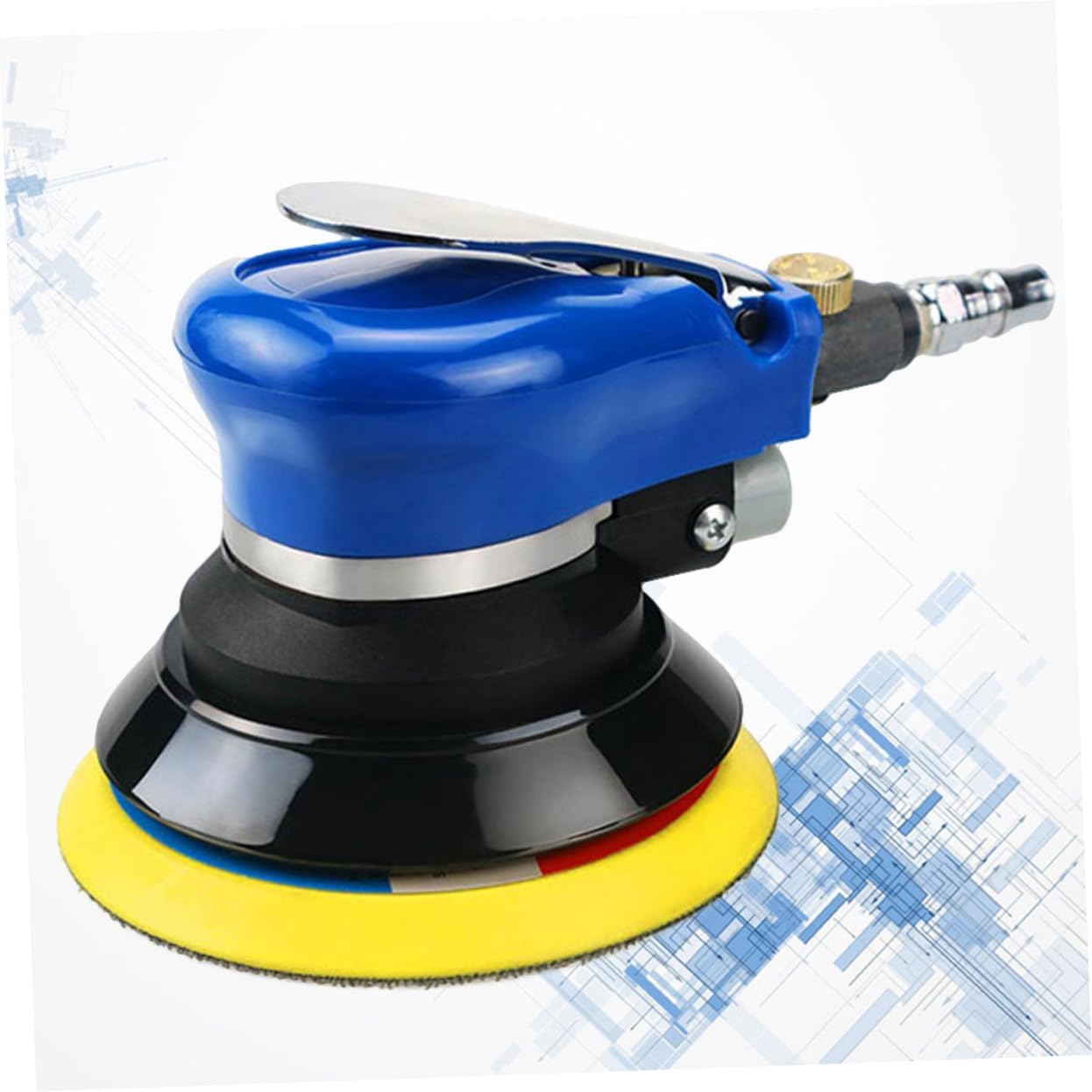 KESYOO Car Wax Polishing Machine with Wrench Lightweight Auto Polisher for Efficient Waxing Suitable for Car Detailing and Buffing Voltage