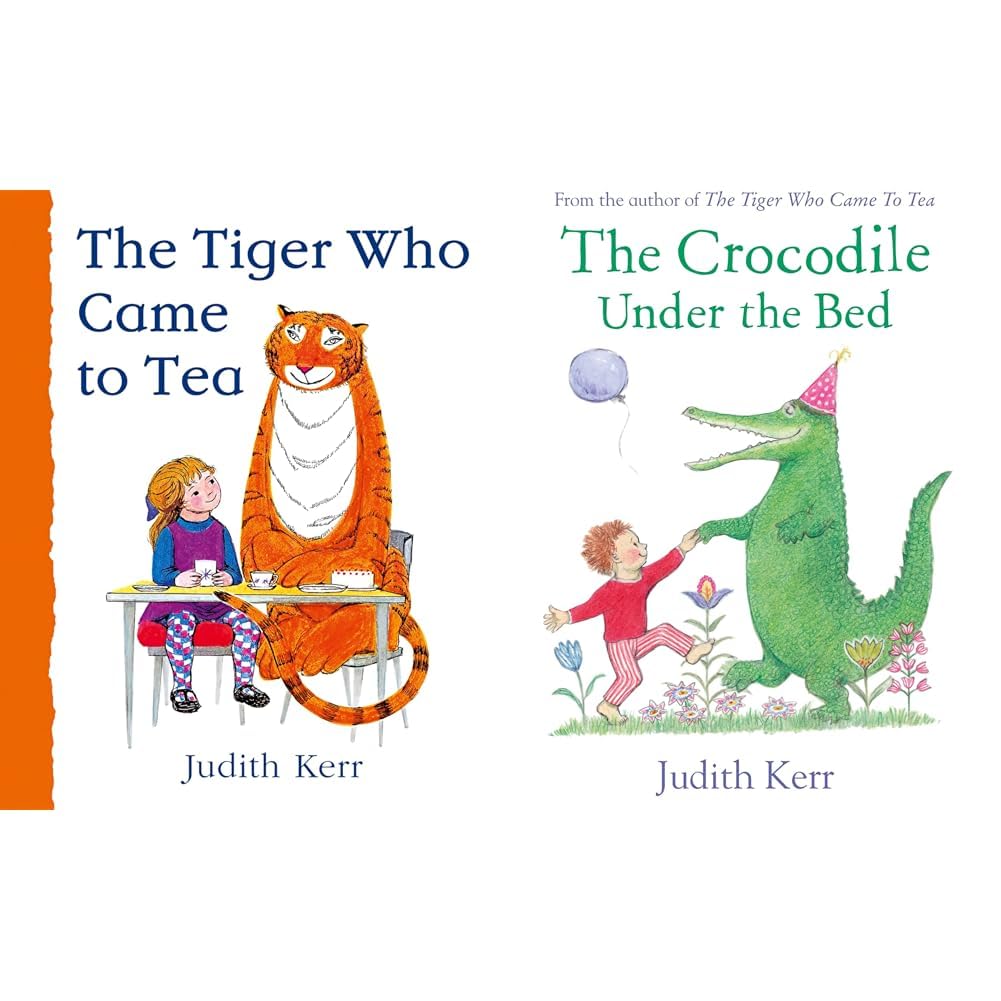 The Tiger Who Came to Tea: The bestselling classic children’s book, from the beloved Judith Kerr & The Crocodile Under The Bed