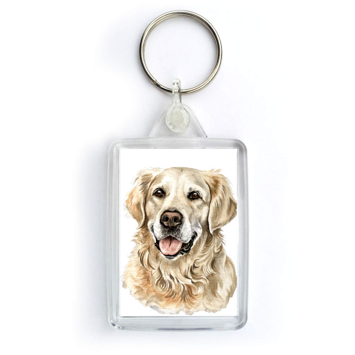 WaggyDogz Golden Retriever Dog Keyring (KRG-92)