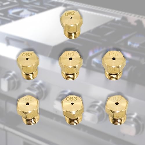 Miniatura 8 de DG96-00340B  DG69-00197A Kit de conversión de estufa de gas, pieza de repuesto y reparación de estufa de gas, latón