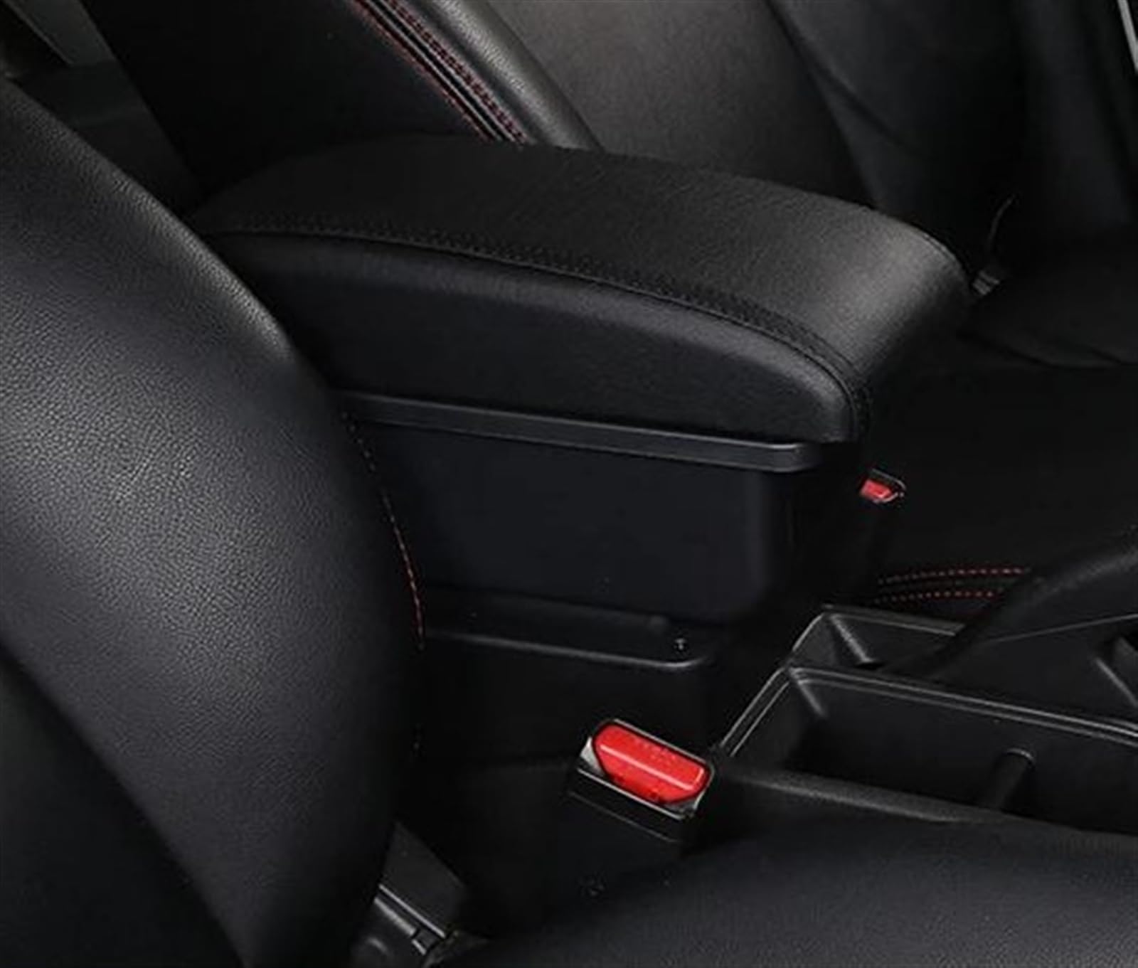 Car Center Console Armrest Box Storage For Swift 2005-2023(B2 Black line 3USB)