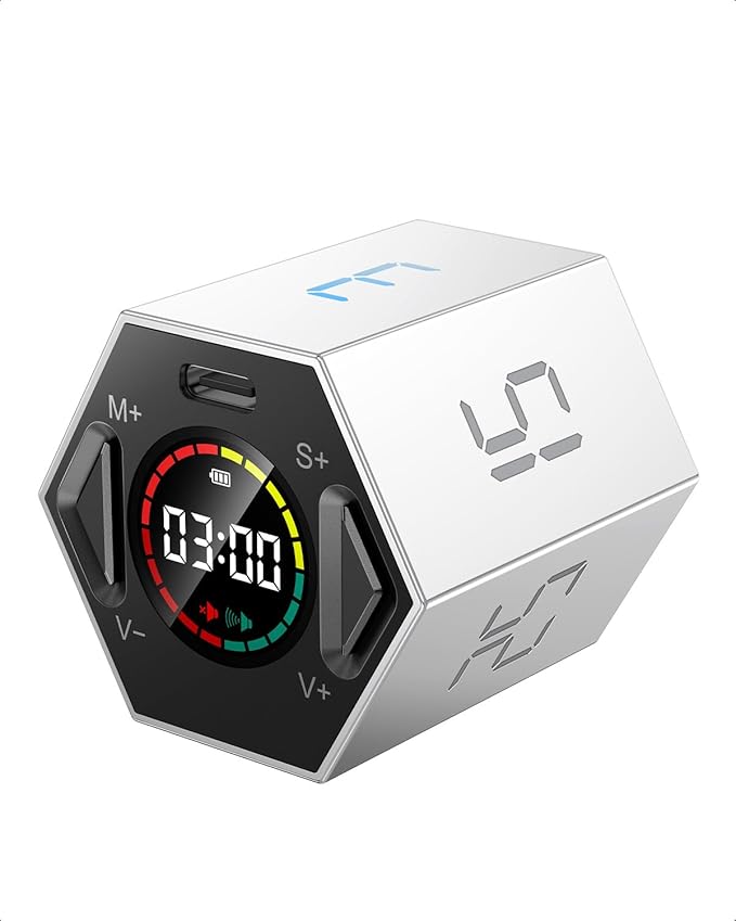 Ticktime Pomodoro Timer Cube - Productivity tool for focused writing sessions and time management