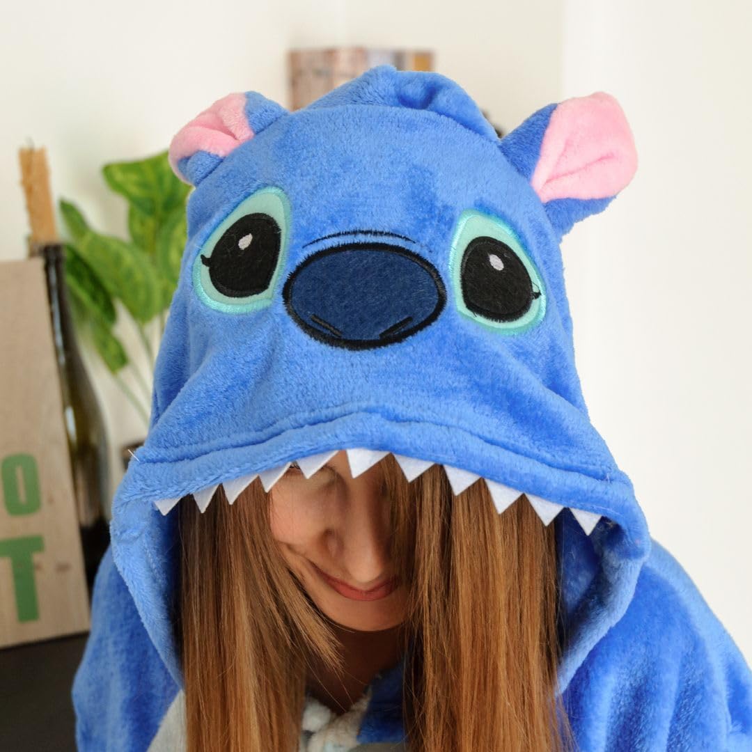Onesie Costume Adulto Peluche Kigurumi Pigiama Unisex Costume Animale Taglia S-XL