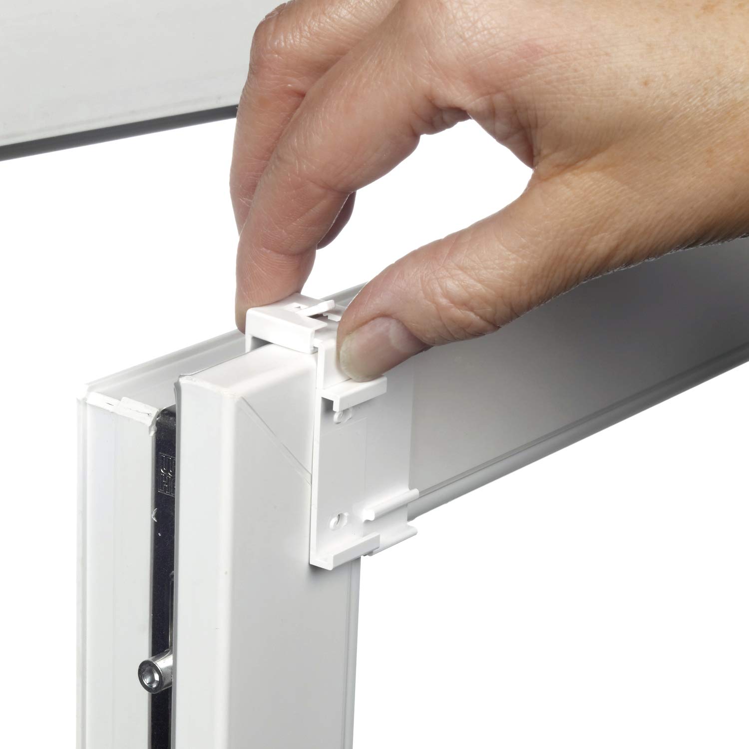 GARDINIA EASYFIX Estor Enrollable con Reverso térmico para enganchar o Pegar, Estor Enrollable Opaco sin taladrar, Protección térmica, Ahorro energético, Pizarra, 90 x 150 cm (AnxAl)